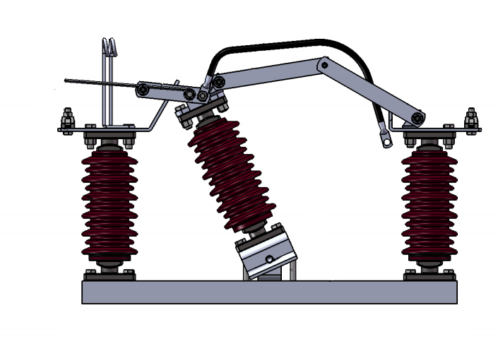 Commutateur de coupure d'air haute tension extérieur 12kv